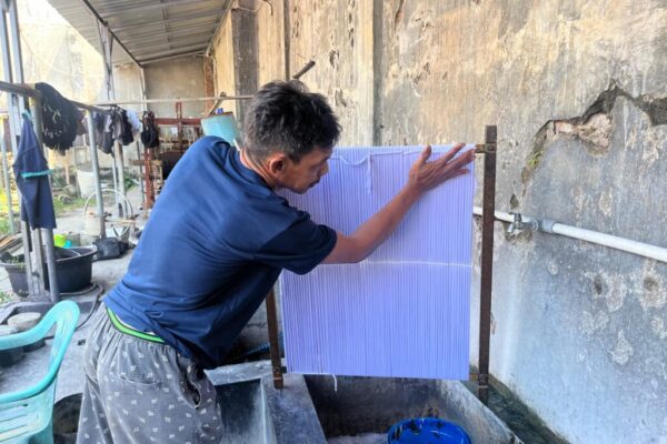 4 proses pemutihan benang rayon pada baki